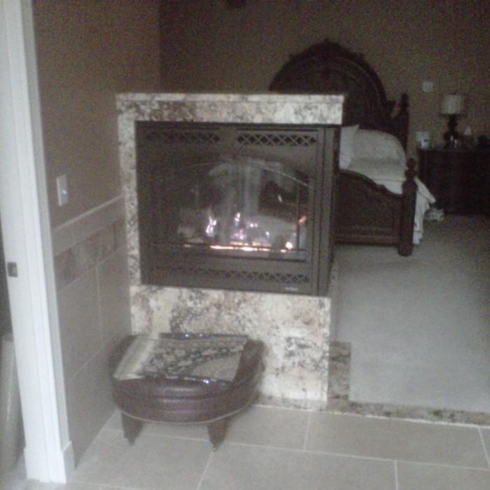 gas fire place