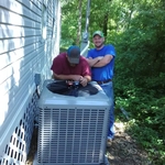 Installing a condensor