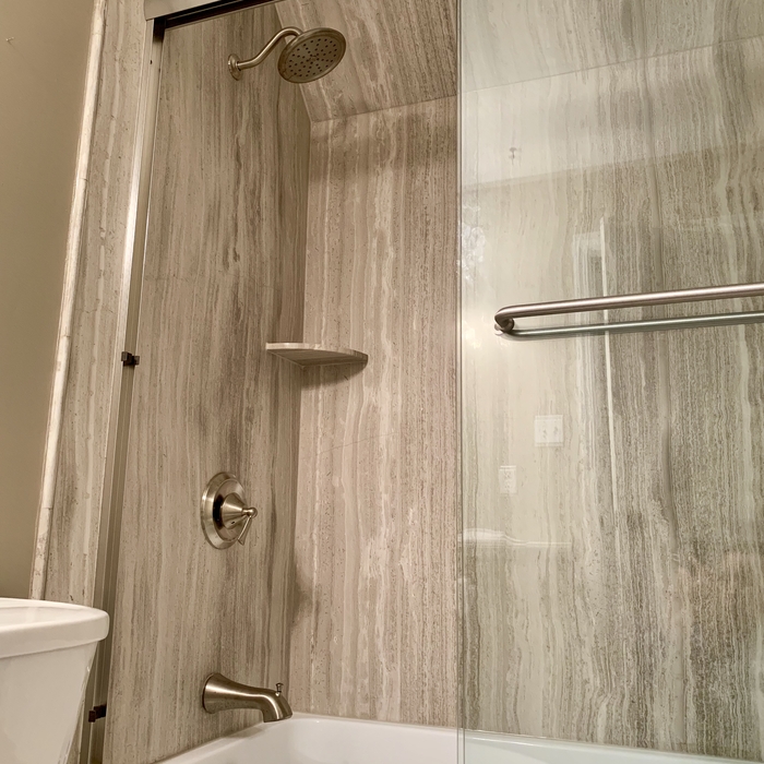 Bathtub Replacement with Rainshower