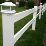 Fencing with solar lights