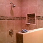 Walk in shower