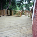 after pressure wash