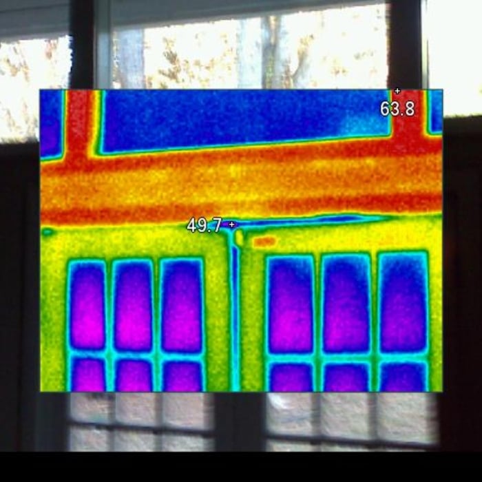 leaky French doors
