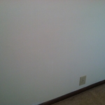 Here is the same wall after it has been repaired.