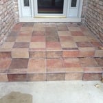 Floor heat under tile on front porch