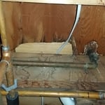 Basement water line