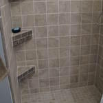 Built in shower