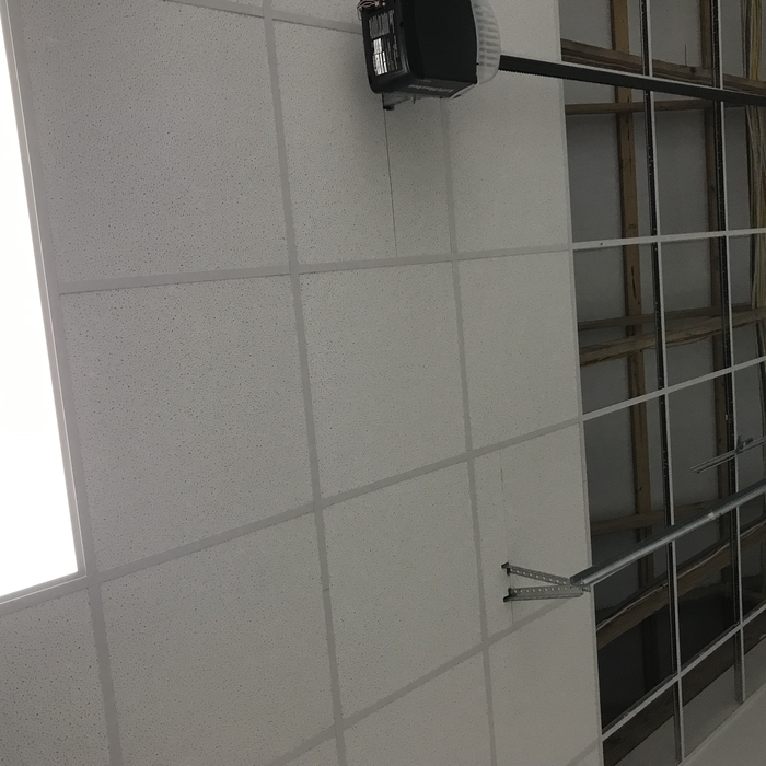 Ceiling in garage