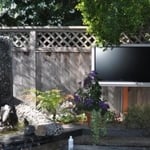 TV outside