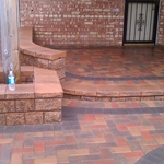 Unilock Hollandstone with Pisa 2 Seat Wall