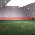72,000 sq ft of turf! Not all jobs are this big.
