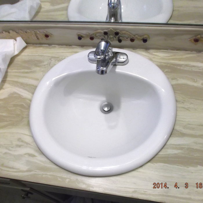 New faucet install