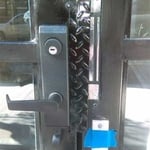 Security Lock Installation in Manhattan, NY.