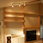 Sun, Light, Post and Shelf Cabinetry