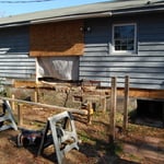 Rotted Rim Joist