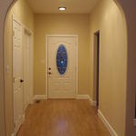 Arch way from great rm to hall