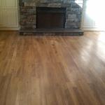 White oak, Hardwood floor, Sand and Finish,