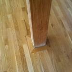 New built sand and finish hardwood floor