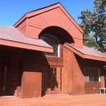 front view before staining