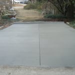 Turn-around with curb