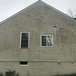 before power washing