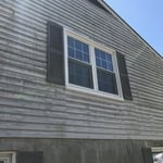 Before Pressure washin