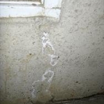 Wall crack before