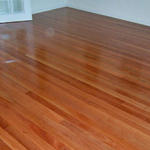 living room w/dark stain