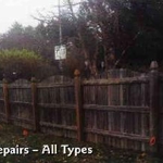 Fence Repairs - All Types