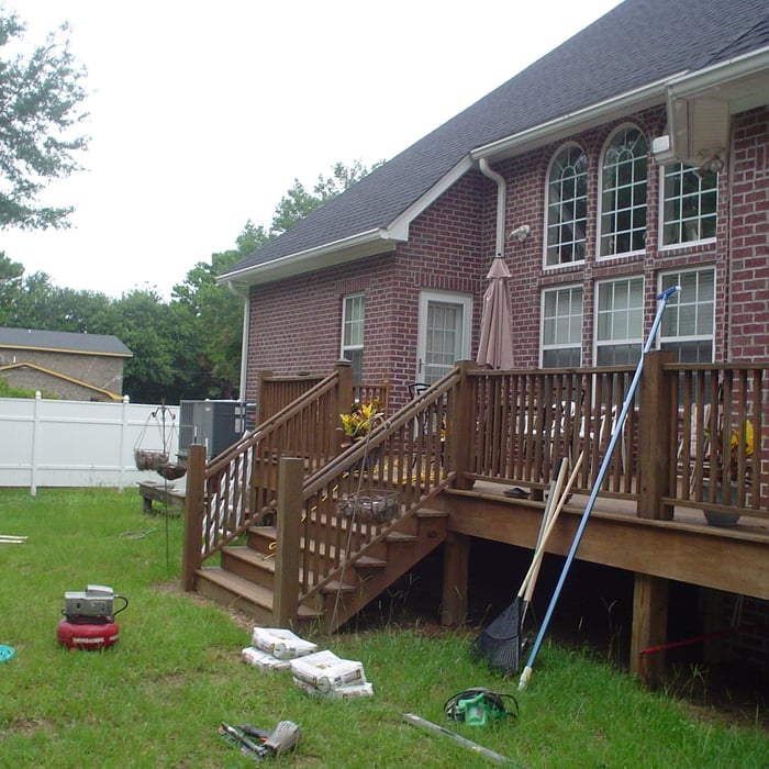 Start of deck