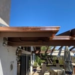 Copper Box Gutter