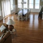 Traditional Dining Room - Open Bright White And Wood Banister