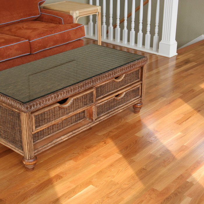Red oak semi gloss