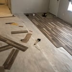 laminated floor proses