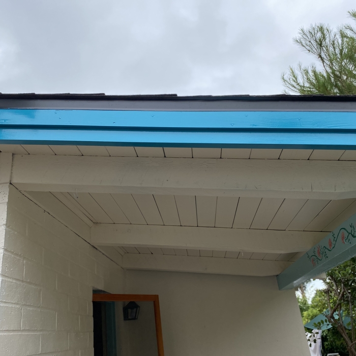 Exterior house repaint