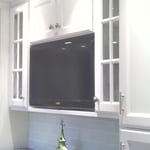 built in flat screens with remote eye