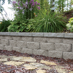 Intall retaining wall, minor grading
