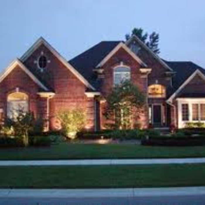 Outdoor lighting install and landscape design