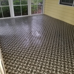 Tile floor