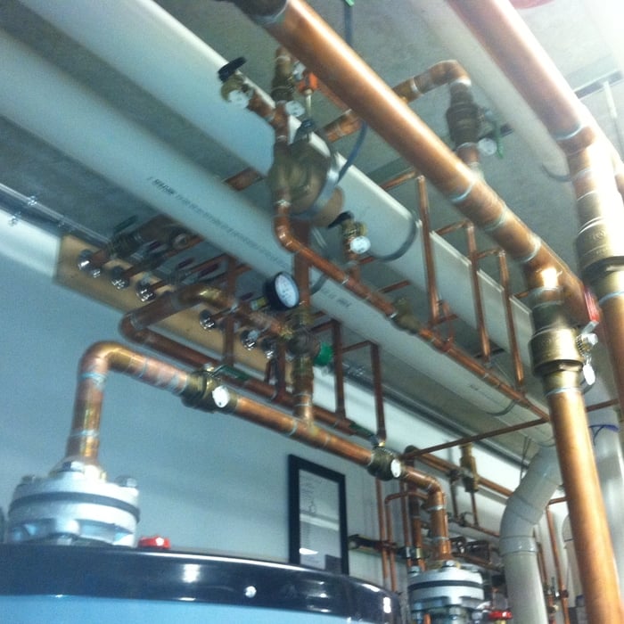 Plumbing around