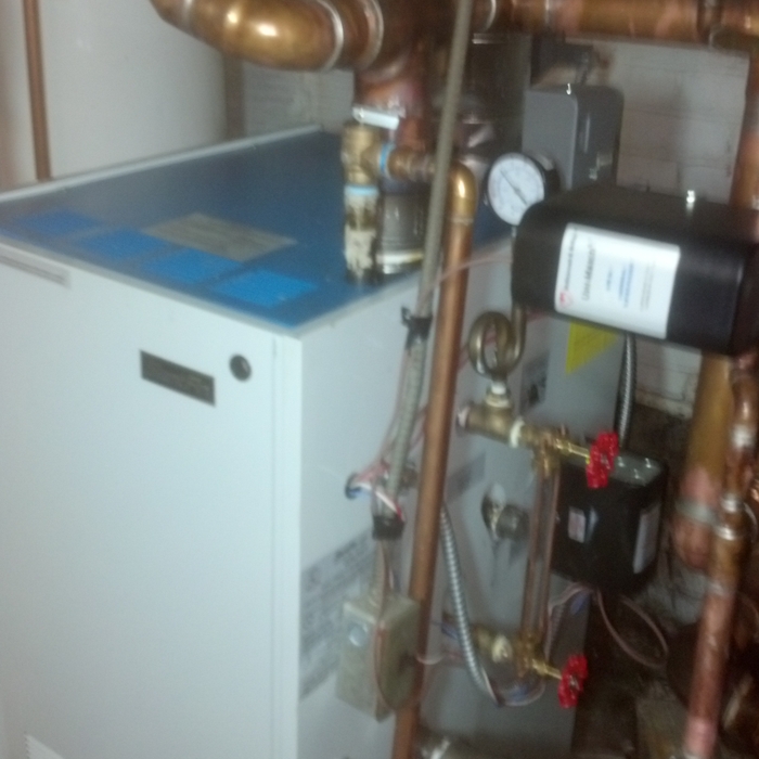 New Hot Water Heating System