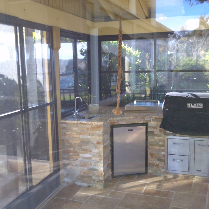 Granite/stack stone/ High end Grill & Burners