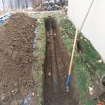 Sewer line replacement
