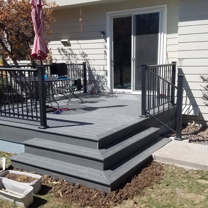 deck remodel/ Bain project