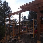 Deck in Conifer