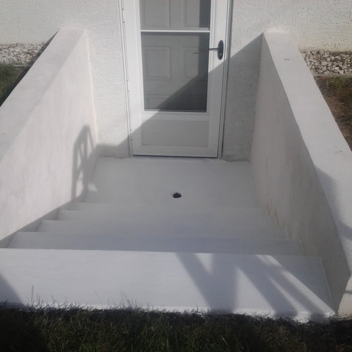 Basement walkout