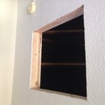 Whole house fan Install