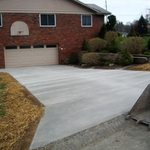 downhill driveway
