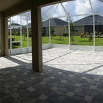 Screen Enclosure with Paver Deck