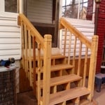 New stairs